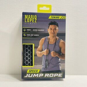 Speed Jump Rope Mario Lopez Fitness Tones & Burns Calories